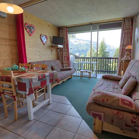Skis Aux Pieds Avec Balcon Et Vue A - Fr-1-505-51 Apartament
