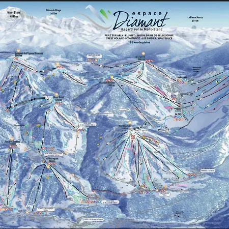 Skis Aux Pieds Avec Balcon Et Vue A - Fr-1-505-51 Apartament *